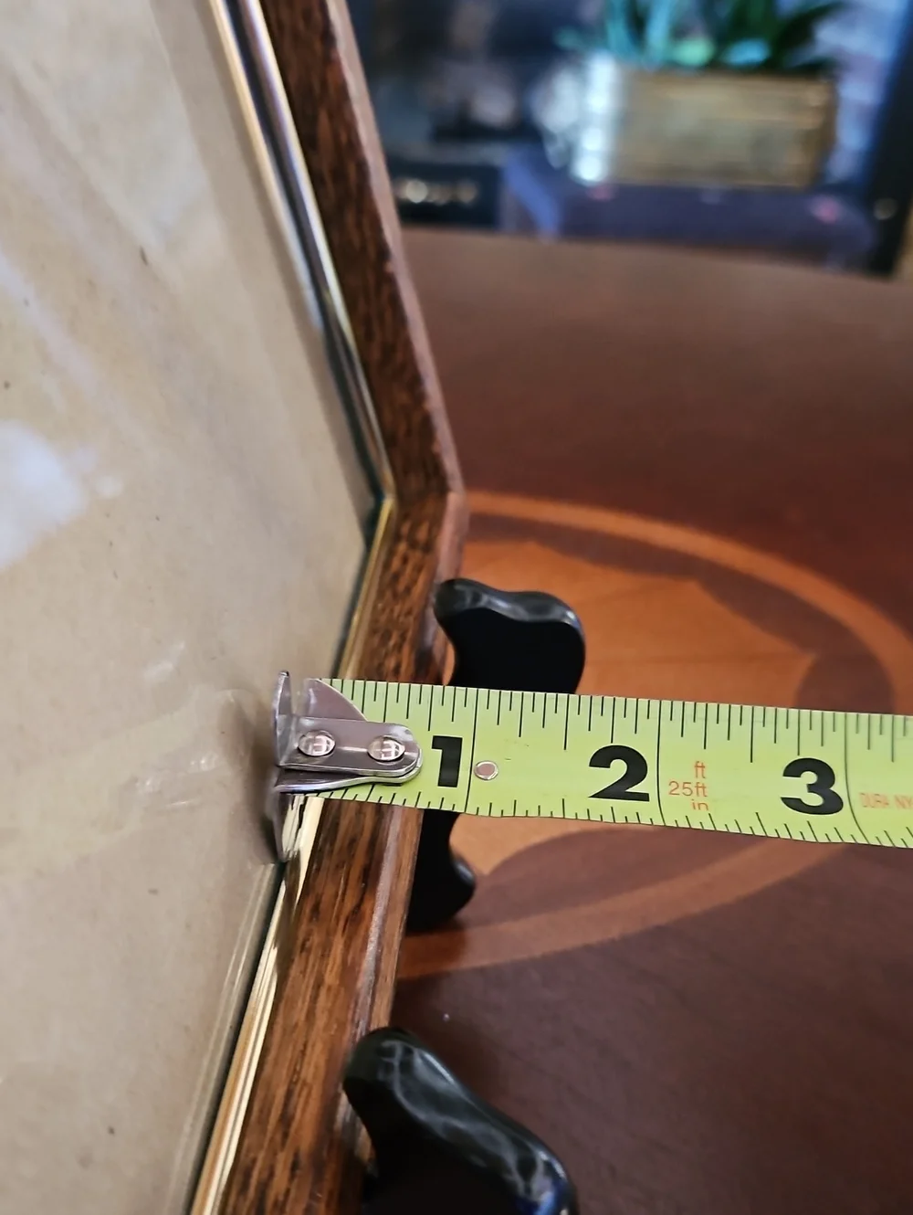 Authentic Vintage Heavy Grain Oak Photo Frame 8